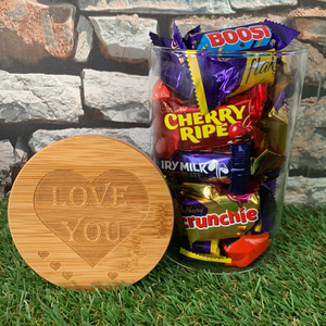 Valentine's Day Lolly Jar