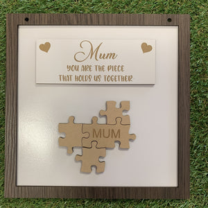 Mum ~ The piece that holds us together