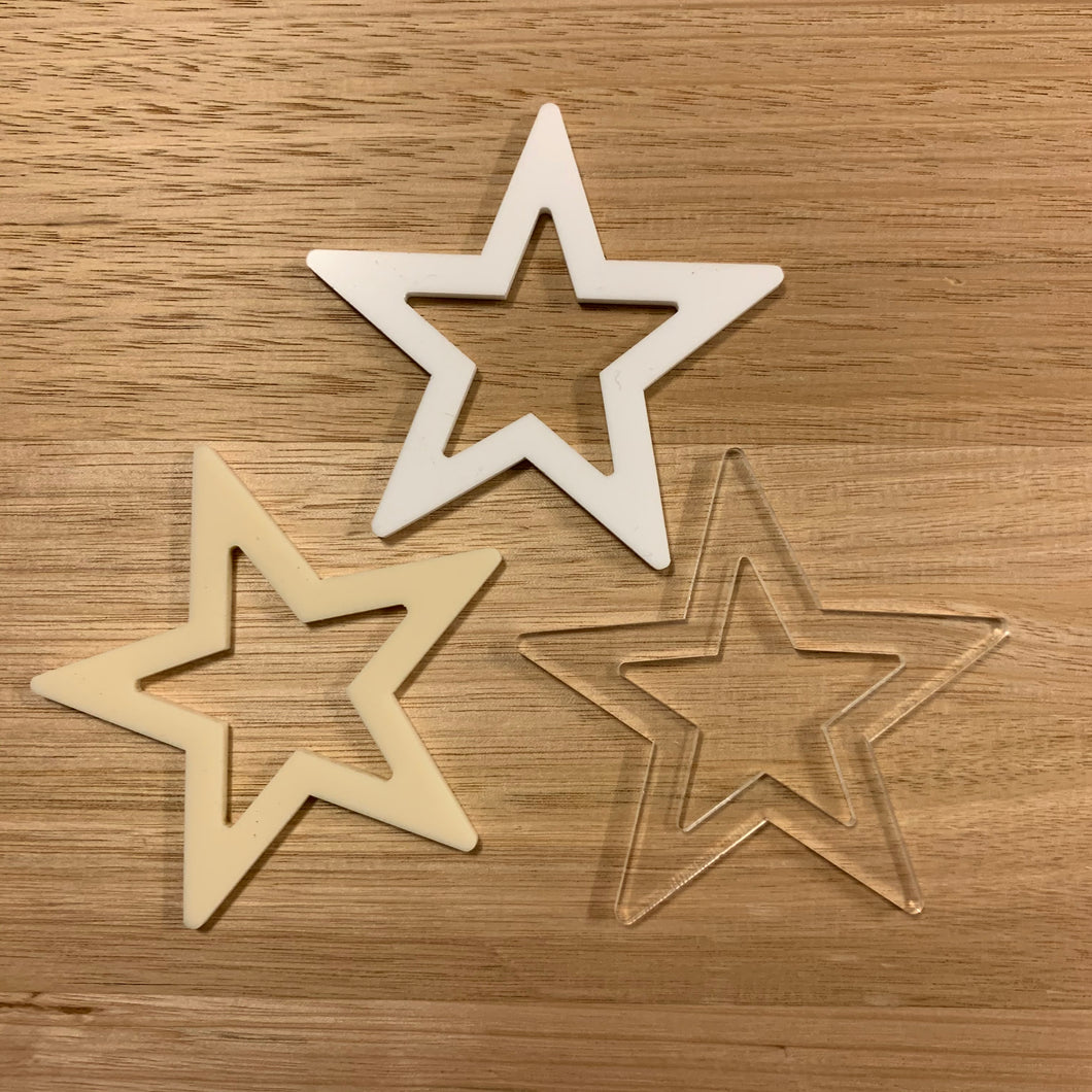 Acrylic Star Cut-out