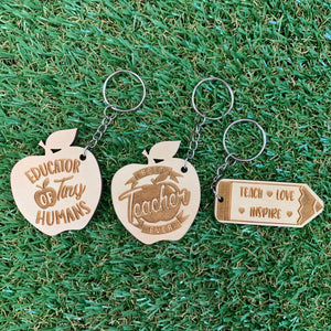 Teacher Keyring