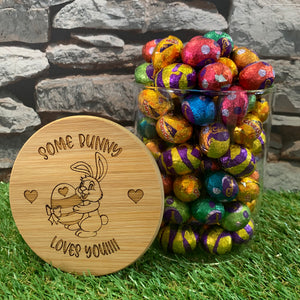 Easter Jar - Some Bunny Loves You