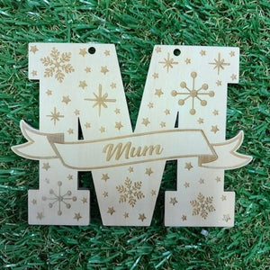 Christmas Letter Decorations