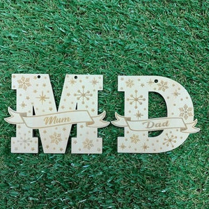 Christmas Letter Decorations