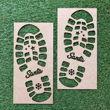 Load image into Gallery viewer, Santa Boot Prints - Stencil
