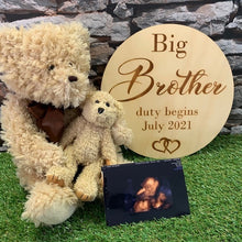 Load image into Gallery viewer, Big Brother/Sister Announcement Board
