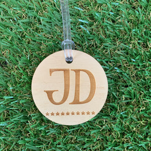 Initials Bag Tag