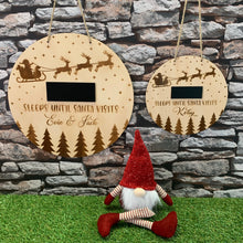 Load image into Gallery viewer, Santa Countdown Plaque
